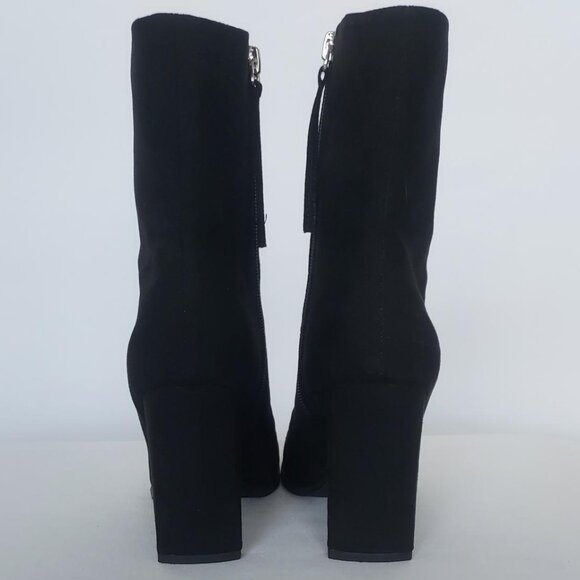 Worthington Women’s Boots Square Toe High Heels Mid-Calf Black Size: 7.5 NWOT - Picture 2 of 16